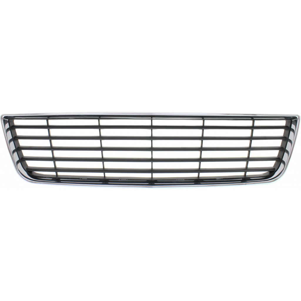 For Chevy Impala Front Bumper Grille 2006 07 08 09 10 2011 | Lower | Plastic | Chrome Shell w/ Gray Insert | CAPA | GM1036106 | 10333711 (CLX-M0-USA-C015306Q-CL360A70)