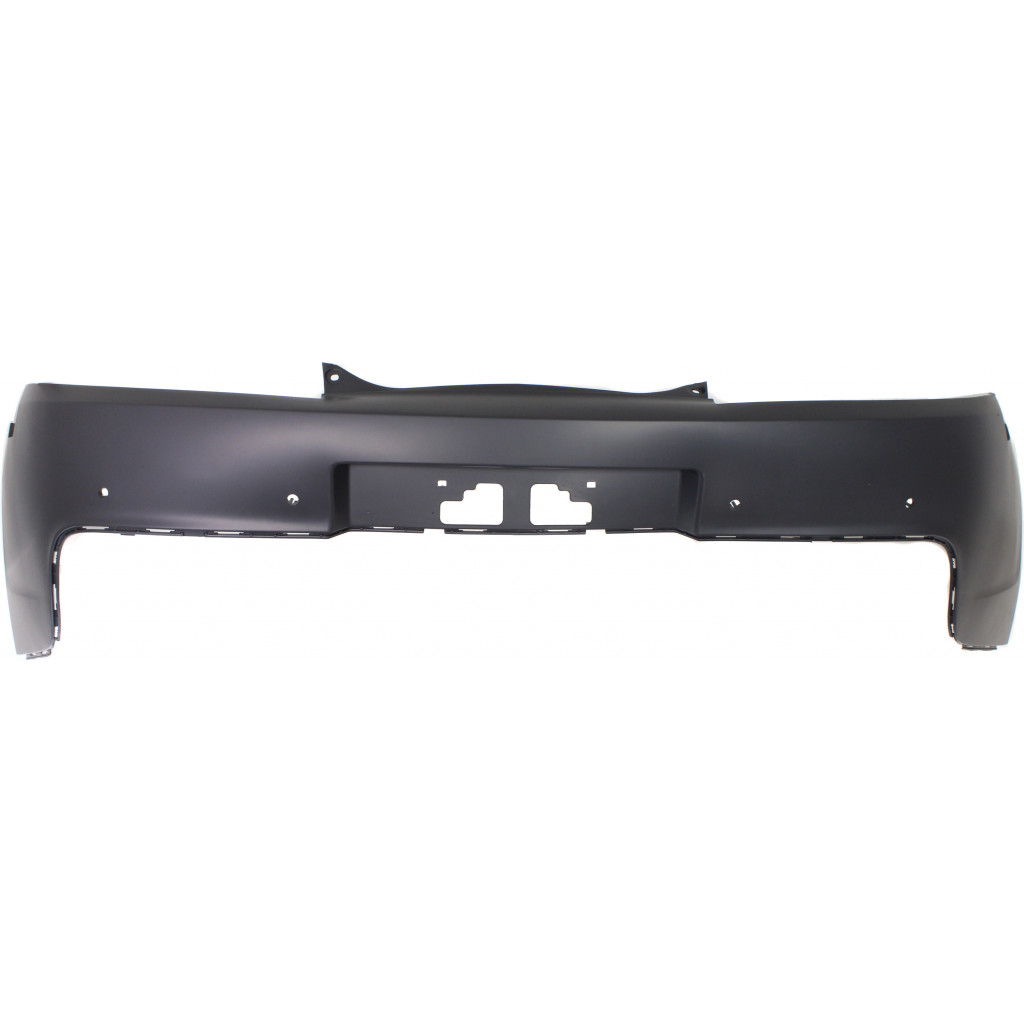 For Chevy Camaro Rear Bumper Cover 2014 2015 | Primed | Plastic | w/ Obj Sensor Holes | Convertible / Coupe | LS / LT / SS / ZL1 Model | CAPA Certified | GM1114107 | 23164145 (CLX-M0-USA-RC76010012PQ-CL360A70)