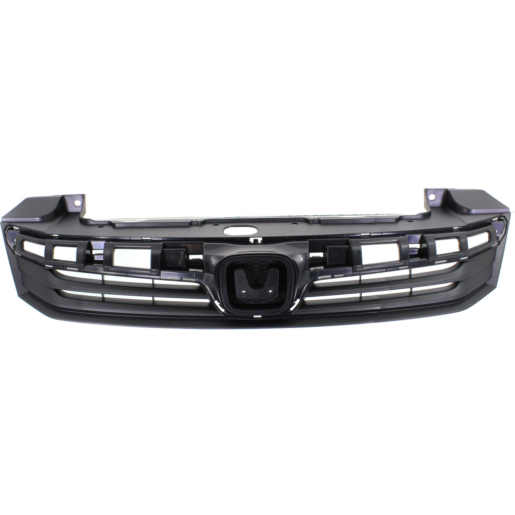 For Honda Civic Grille Assembly 2012 | Paintable Shell & Insert | 1.8L Engine | Sedan | CAPA Certified | HO1200206 | 71121TR0A01 (CLX-M0-USA-REPH070123Q-CL360A70)