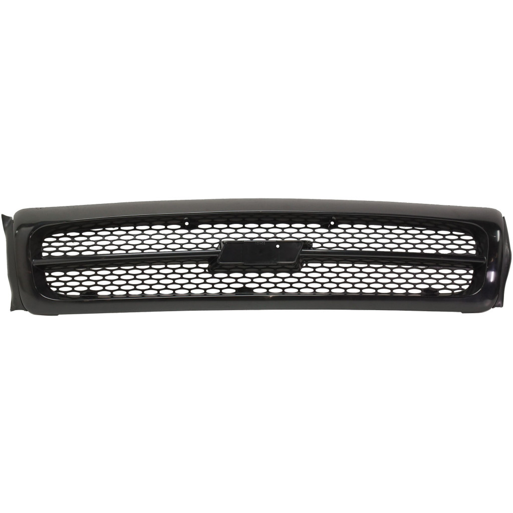 For Chevy Impala Grille Assembly 1994 1995 1996 | Painted Black Shell & Insert | SS Model Plastic | GM1200450 | 10269613 (CLX-M0-USA-6264-1-CL360A70)