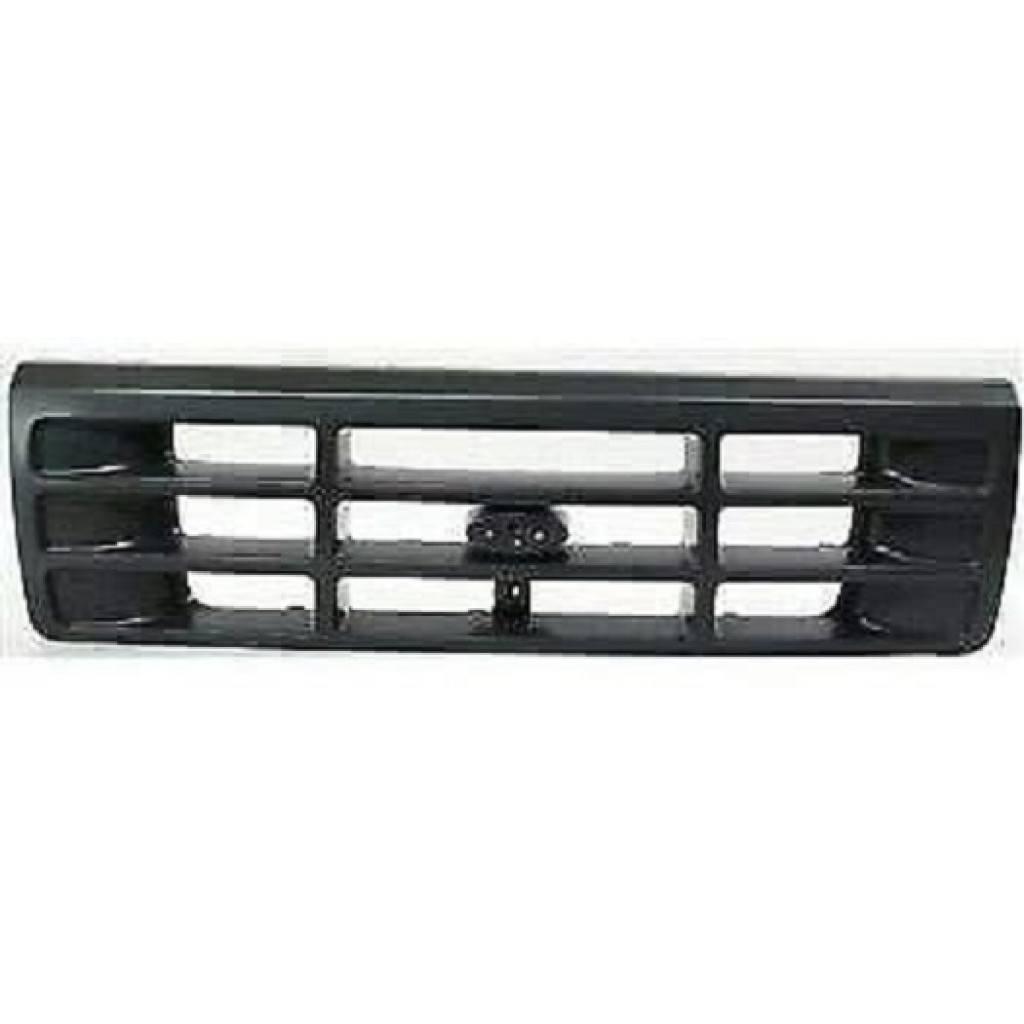 Karparts360 Replacement For Fo-rd F-150 / F-250 Grille Assembly 1992 93 94 95 1996 | Painted Gray Shell & Insert | Plastic | FO1200323 | F6TZ8200AAA (CLX-M0-USA-7788-CL360A71)