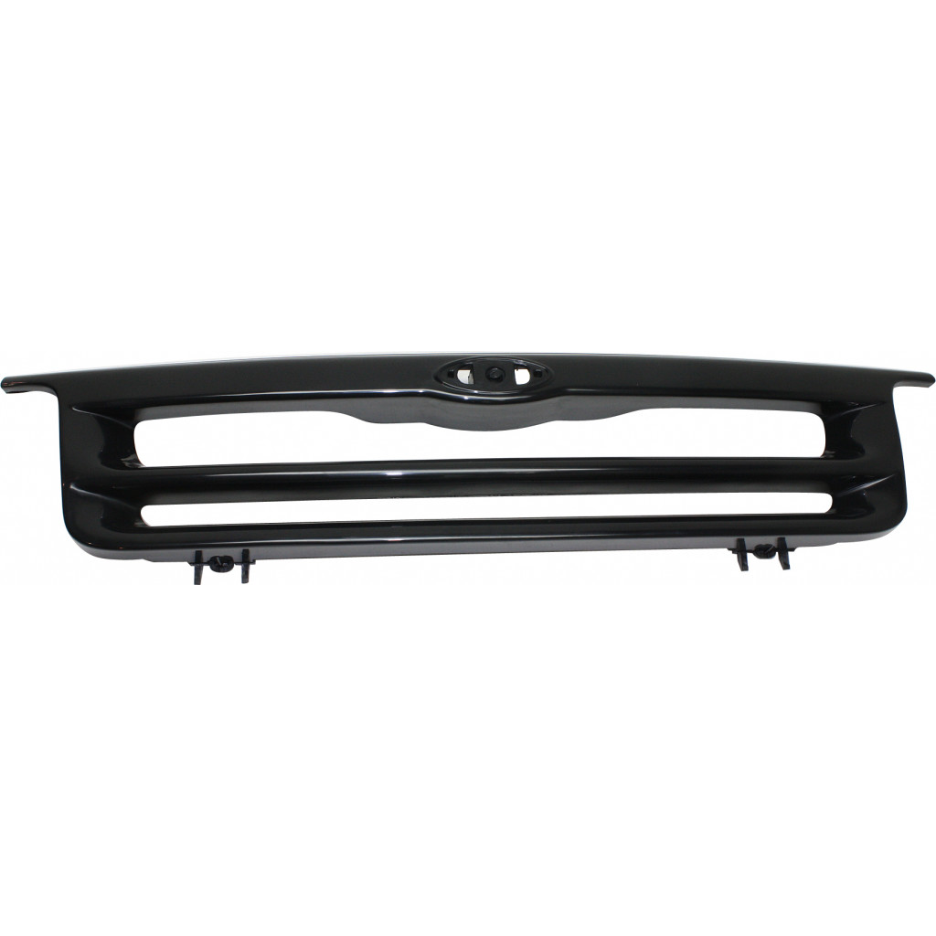 For Ford Ranger Grille Assembly 1993 1994 | 4WD | Styleside | Black Shell & Insert | Plastic | FO1200296 | F37Z8200AA (CLX-M0-USA-7816-CL360A70)