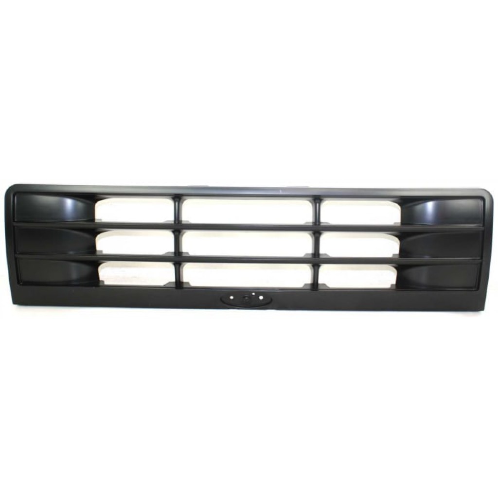 For Ford Ranger Grille Assembly 1989 90 91 1992 | Textured Black Shell & Insert | Plastic | FO1200182 | F3TZ8200V (CLX-M0-USA-7854-CL360A70)