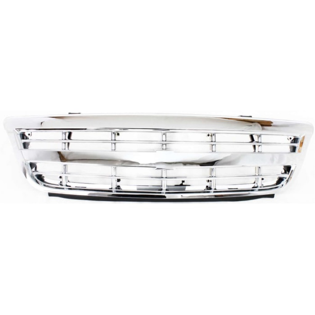 For Chevy Venture Grille Assembly 2001 02 03 04 2005 | Chrome Shell & Insert Plastic | GM1200460 | 10310160 (CLX-M0-USA-C070116-CL360A70)