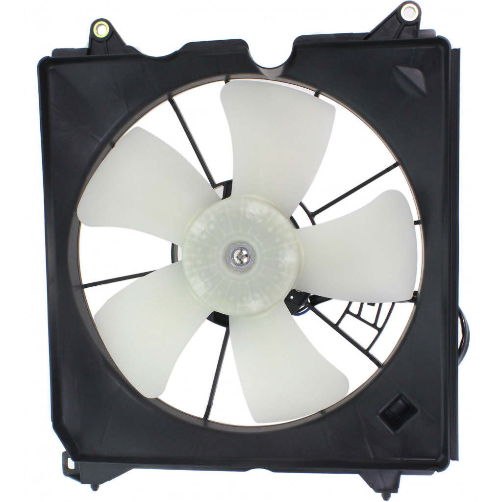 For Honda Accord Sedan L4 / Coupe EX / EX-L / Touring Model 2013 14 15 2016 A/C Radiator Fan Assembly Driver Side Denso For HO3115162 | 19020RWKJ01 | 190305A2A01 | 190155A2A01 (CLX-M0-317-55050-002-CL360A50)