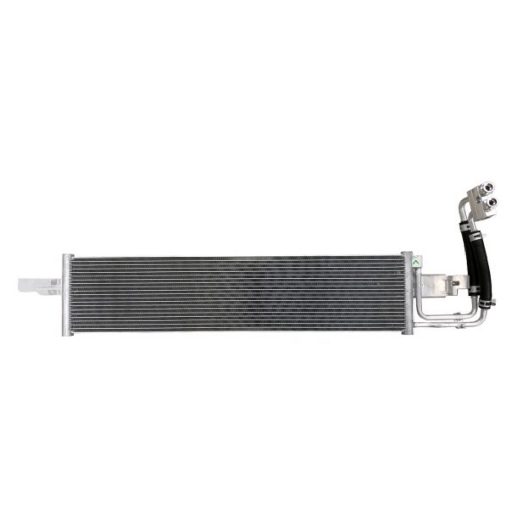 For Chevy Cruze External Transmission Oil Cooler 2016 17 18 2019 w/ Block Fitting For GM4050124 | 39021417 (CLX-M0-19127-CL360A55)