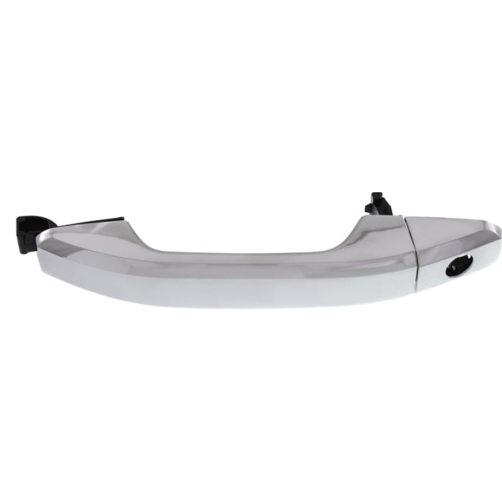 For Chevy Silverado 1500 Exterior Door Handle Front Driver Side Chrome 2014-2018 | With Key Hole| Trim:All Submodels (CLX-M0-USA-REPCV462124-CL360A1)