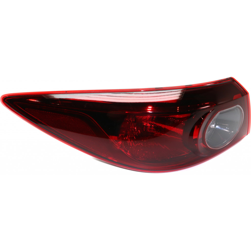 KarParts360: For 2014 2015 MAZDA 3 Tail Light Assembly  Side w/Bulbs Replaces MA2804123 CAPA Certified (CLX-M0-316-1942L-ACN-CL360A2-PARENT1)