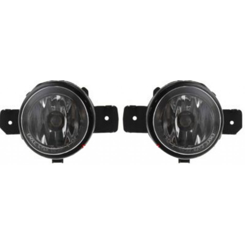 For Nissan Sentra Fog Light 2007 08 09 10 11 2012 Pair Driver and Passenger Side Base / SL w/o Bracket w/ Bulbs CAPA Certified Replacement for NI2592122 (PLX-M0-19-5916-00-9-CL360A13)