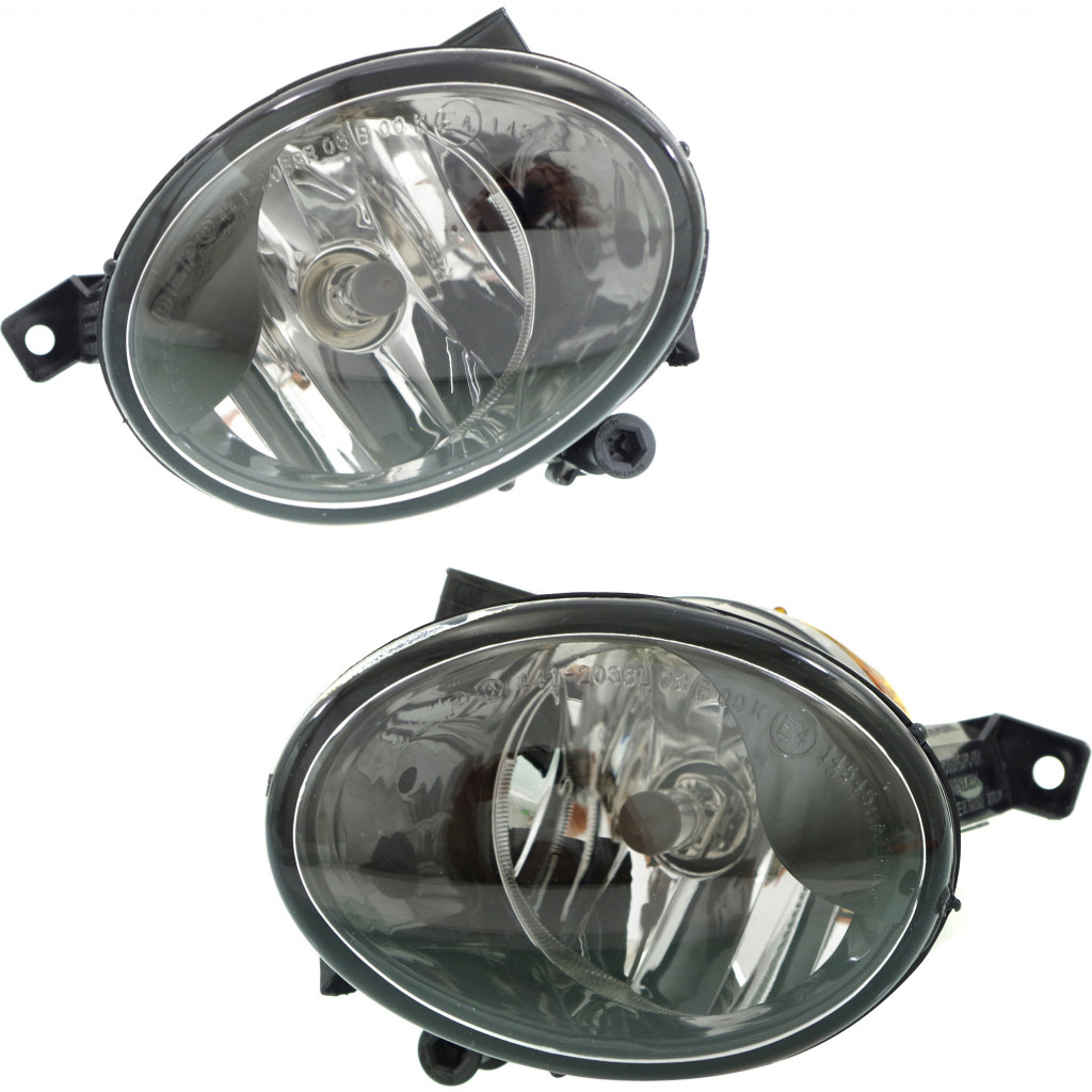 For Volkswagen Beetle Fog Light 2015 Driver and Passenger Side Pair w/ Bulbs DOT Certified For VW2592118 (PLX-M0-19-12002-00-1-CL360A1 )