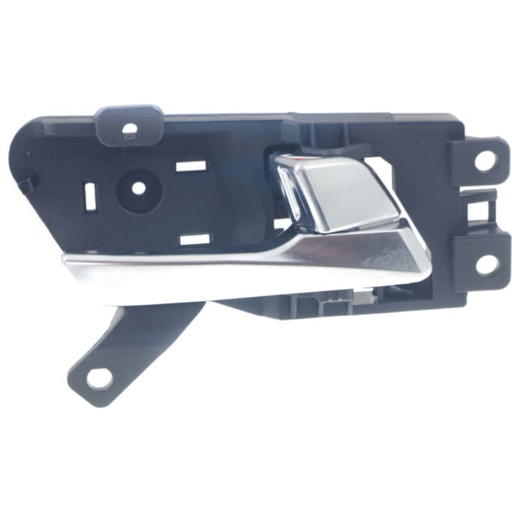 For Hyundai Sonata Interior Door Handle Front Or Rear,  Silver (2015 - 2018) | With door lock button| Trim:All Submodels (CLX-M0-USA-RH46210005CK-CL360A1-PARENT1)