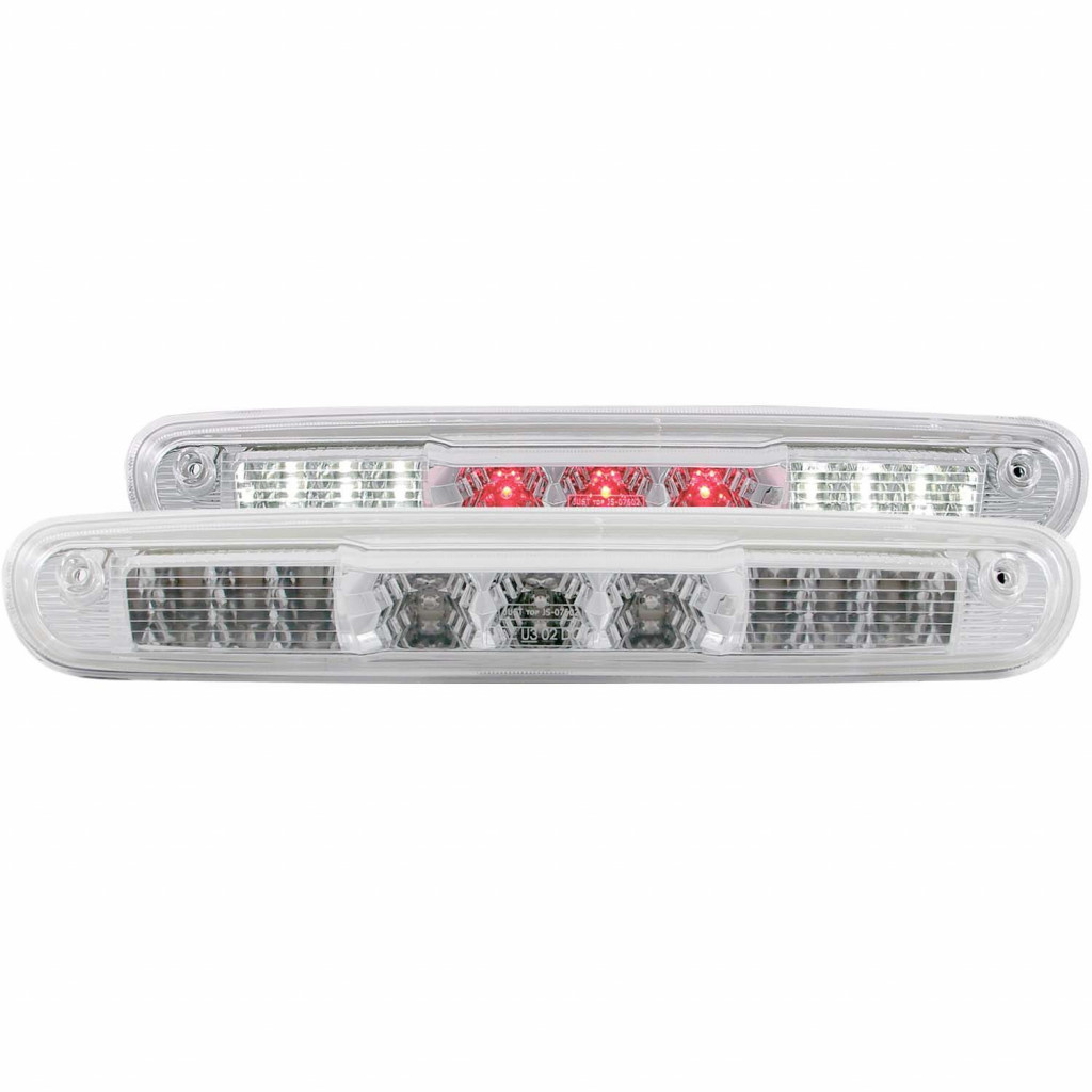 ANZO For GMC Sierra 1500 2007-2013 LED Brake Light Chrome B-Series | (TLX-anz531066-CL360A75)