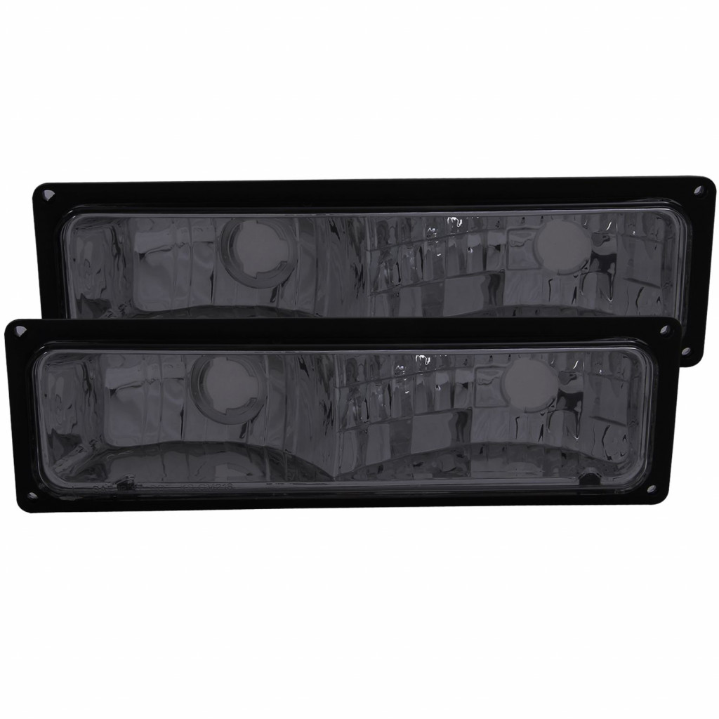 ANZO For Chevy K3500 1988-2000 Euro Parking Lights Smoke | (TLX-anz511034-CL360A82)