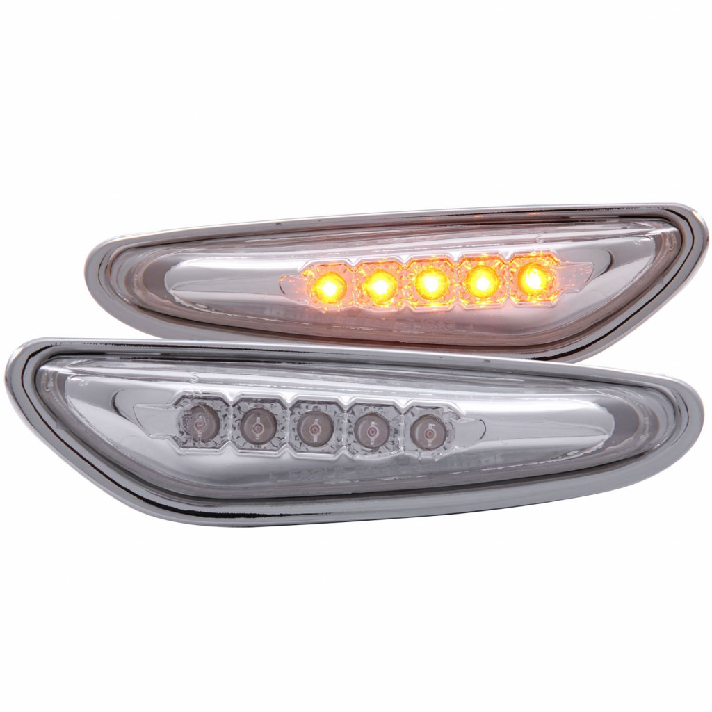 ANZO For BMW 318ti 1997 1998 E36 LED Smoke | (TLX-anz511074-CL360A71)