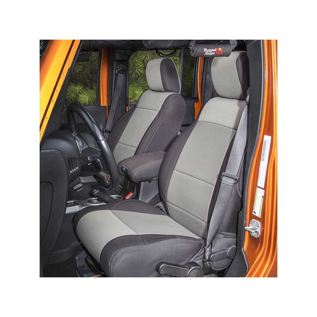 Rugged Ridge For Jeep Wrangler JK 2011-2018 Seat Covers Front | (TLX-rug13215.09-CL360A70)
