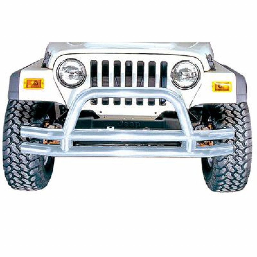 Rugged Ridge For Jeep SS 1976-2006 Models Double Tube Bumper Front 3 Inches | (TLX-rug11563.01-CL360A70)