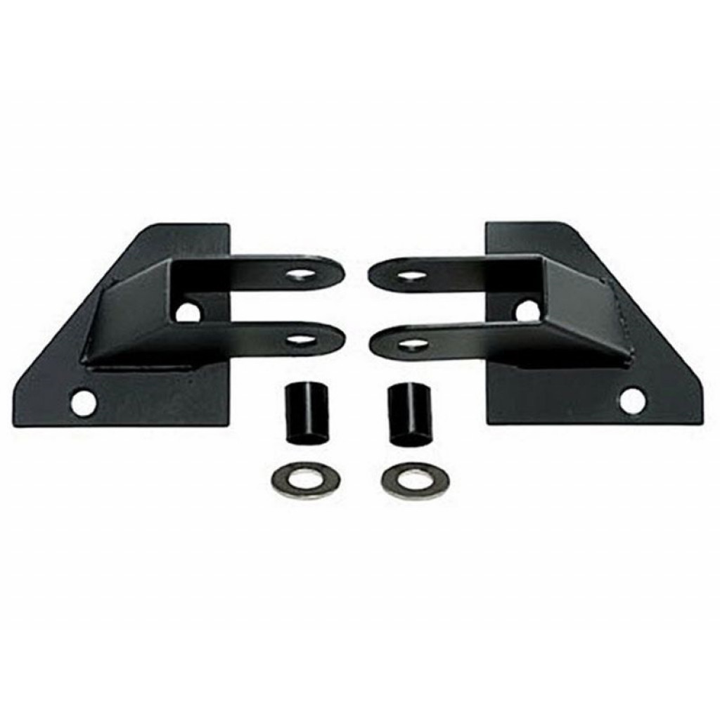 Rugged Ridge For Jeep Wrangler YJ 1987-1995 Mirror Relocation Brackets | Black | (TLX-rug11025.01-CL360A70)