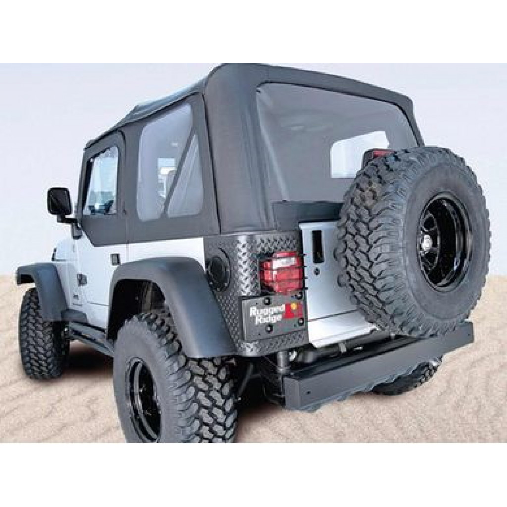 Rugged Ridge For Jeep Wrangler LJ 2004-2006 XHD Soft Top Black Diamond Tint | (TLX-rug13731.35-CL360A70)