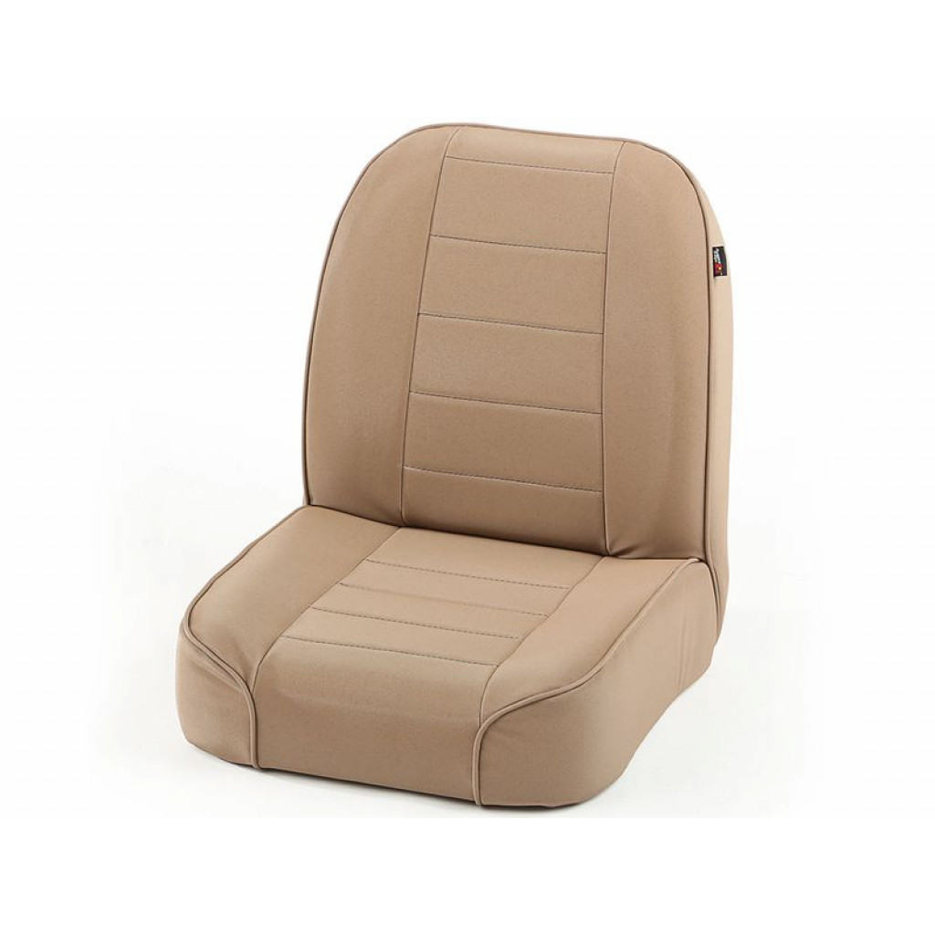 Rugged Ridge For Jeep CJ 1955-1986 Low-Back Front Seat Non-Recline | Tan | (TLX-rug13400.04-CL360A70)