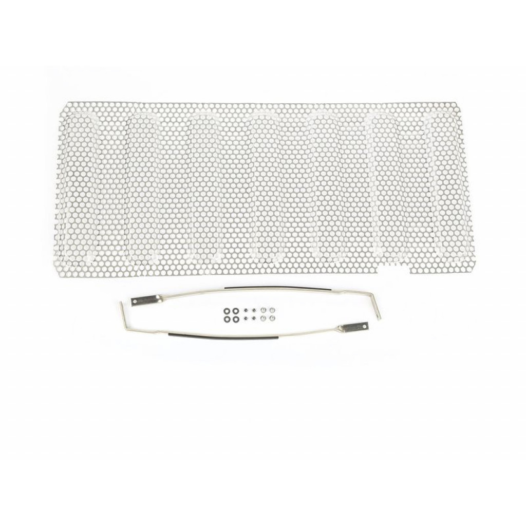 Rugged Ridge For Jeep Wrangler 2007-2018 Grille Insert | Satin | Stainless | (TLX-rug11401.22-CL360A70)