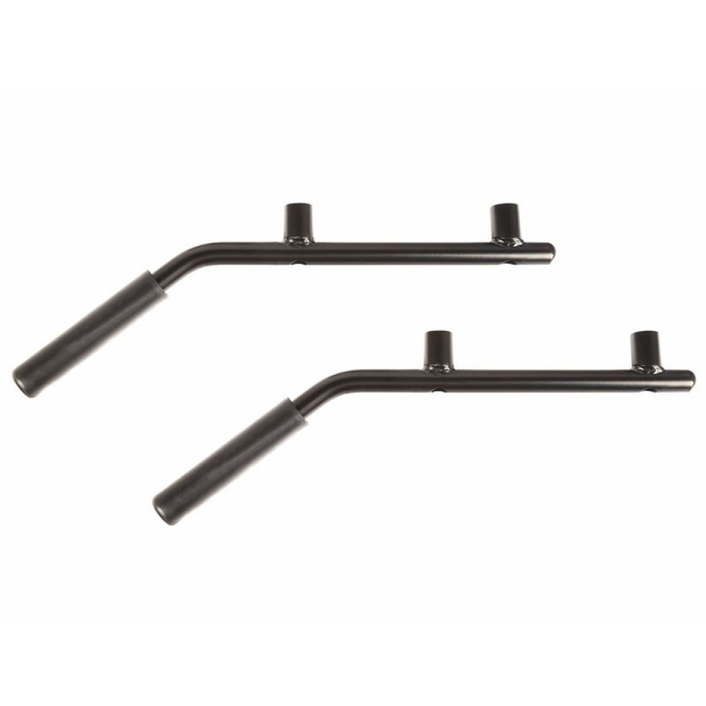 Rugged Ridge For Jeep Wrangler JK /JKU 2007-2018 Grab Handles Rear Pair | Steel | Black (TLX-rug13505.42-CL360A70)