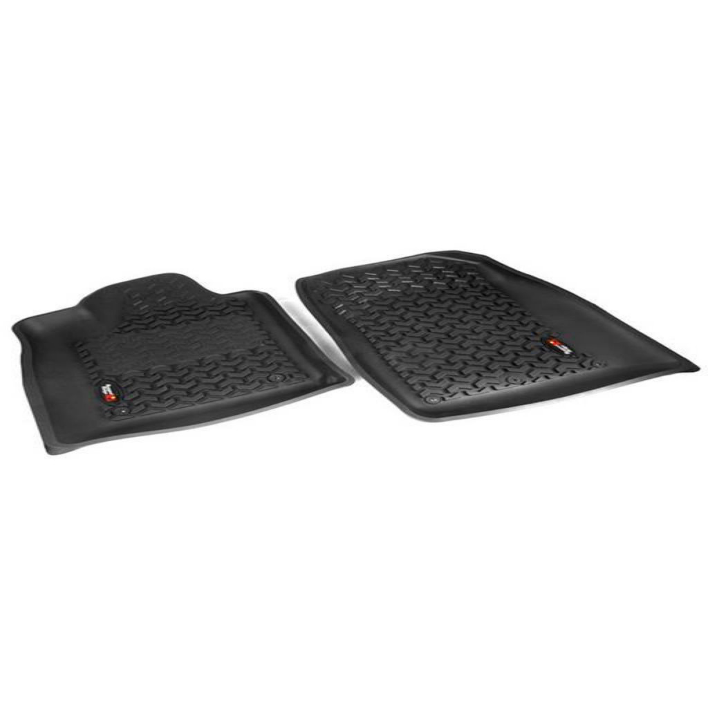 Rugged Ridge For Jeep Grand Cherokee/Commander 2005-2010 Floor Liner Front Black | WK/XK (TLX-rug12920.28-CL360A70)