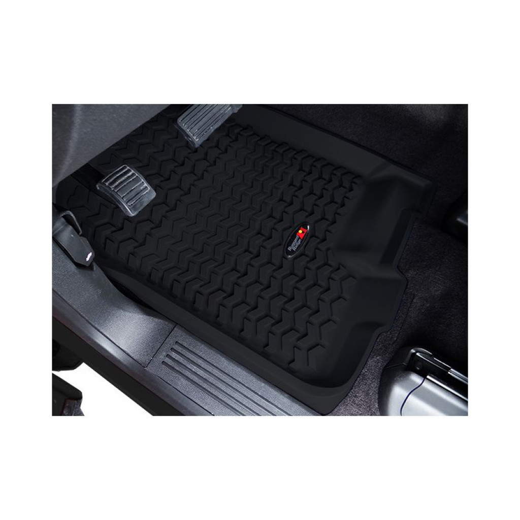 Rugged Ridge For Chevy Colorado 2015-2019 Floor Liner Front Black Extended Cab | (TLX-rug82901.31-CL360A70)