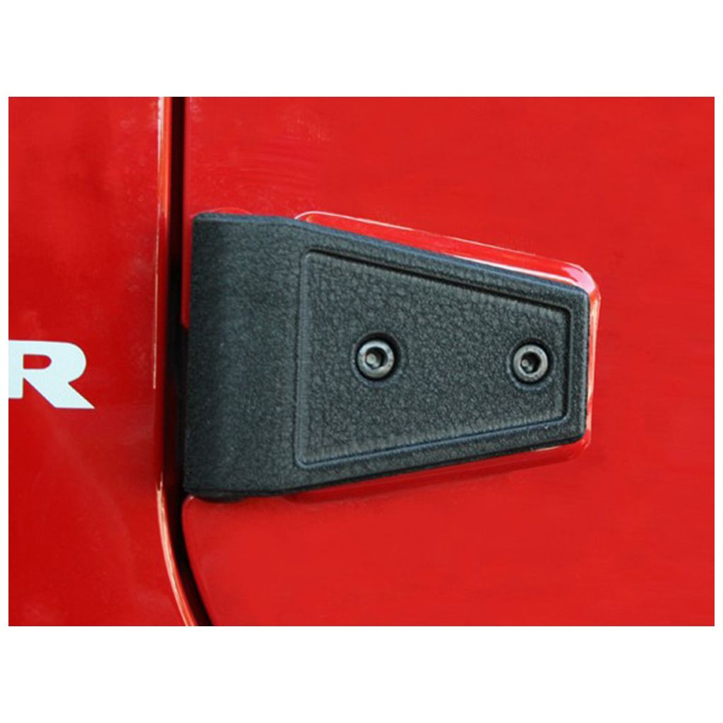 Rugged Ridge For Jeep Wrangler 2007-2018 Door Hinge Cover Kit Textured Black | (TLX-rug11202.04-CL360A70)
