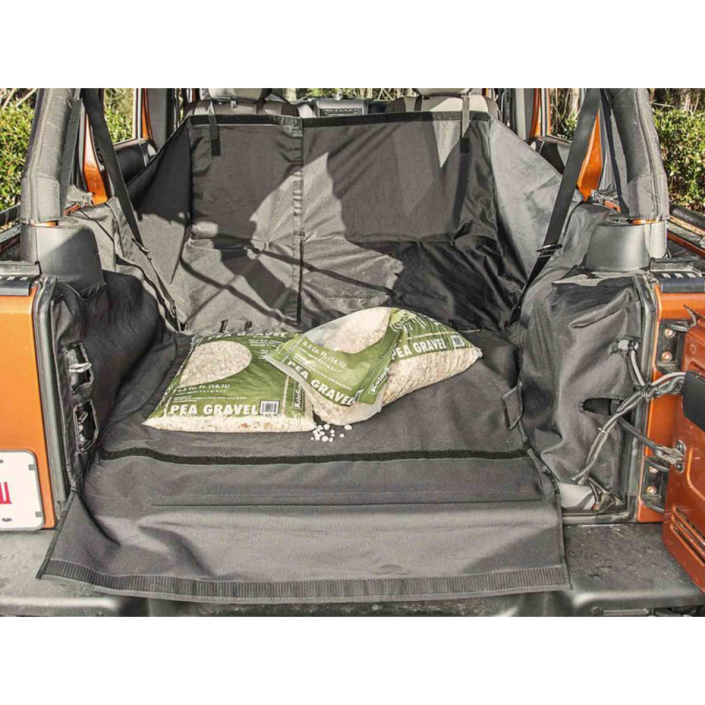 Rugged Ridge For Jeep JKU 2007-2014 C3 Cargo Cover w/Subwoofer 4 Door | (TLX-rug13260.02-CL360A70)