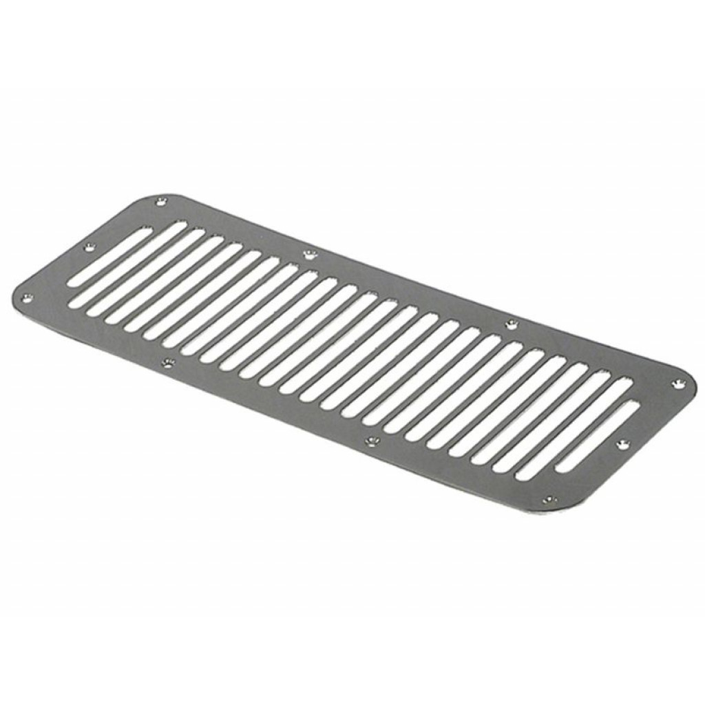 Rugged Ridge For Jeep CJ/Wrangler 1976-1995 Cowl Vent Cover Stainless Steel | (TLX-rug11117.02-CL360A70)