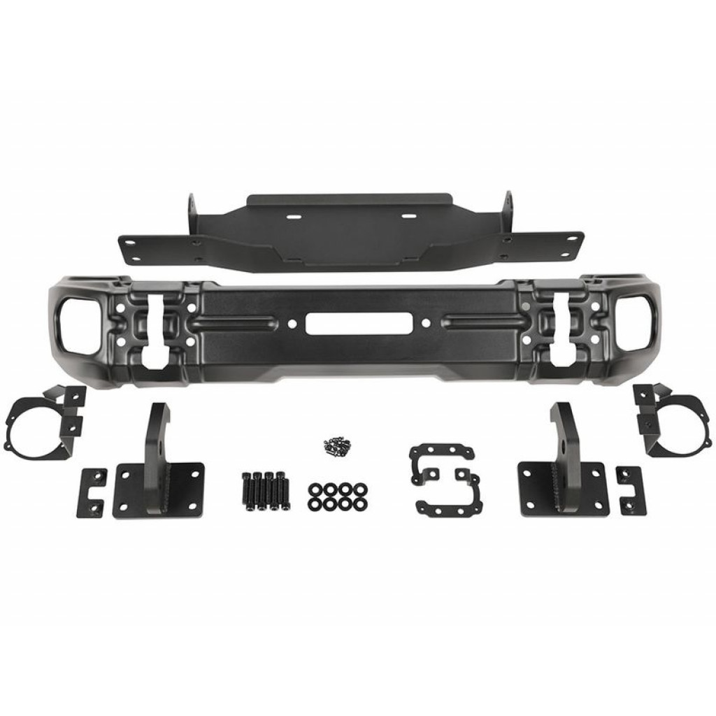 Rugged Ridge For Jeep Wrangler JK 2007-2018 Arcus Front Bumper Set w/Tray & Hook | (TLX-rug11549.11-CL360A70)