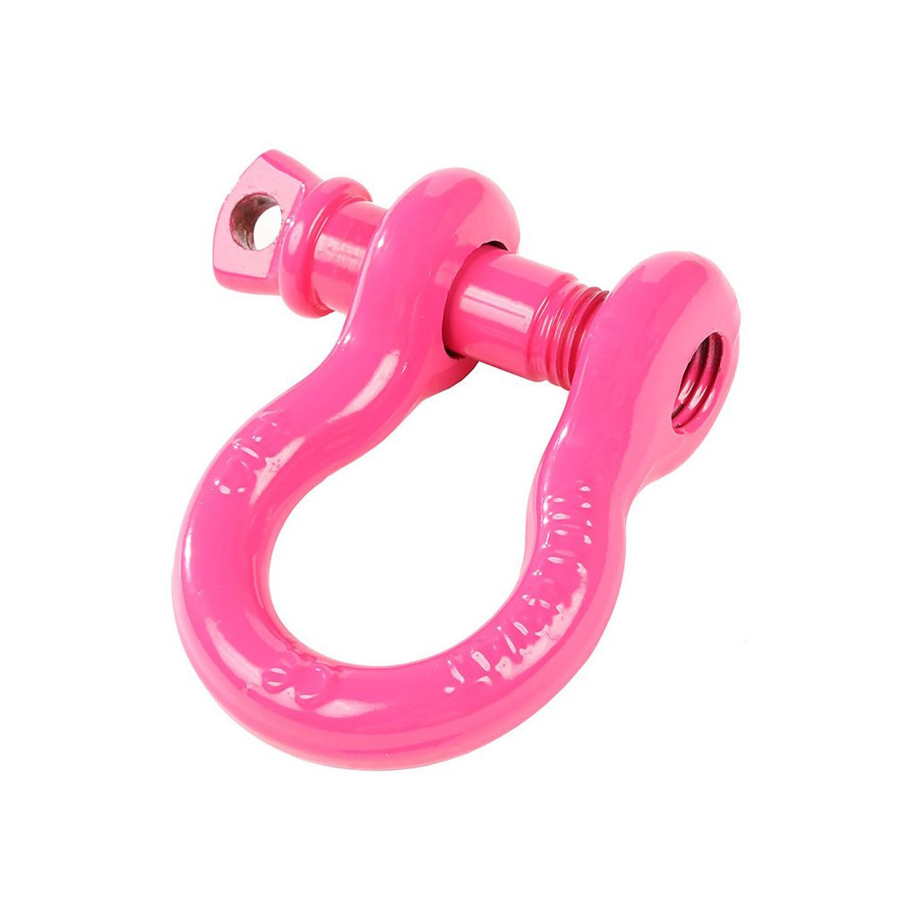 Rugged Ridge D-Shackle | Pink | 9500lb | 3/4 Inches | (TLX-rug11235.23-CL360A70)