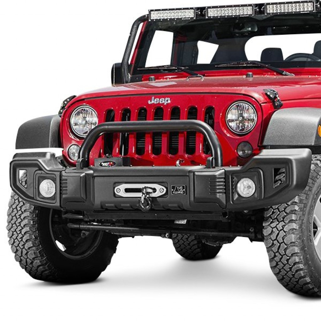 Rugged Ridge For Jeep Wrangler 2007-2018 Spartacus Front Bumper Kit | (TLX-rug11544.09-CL360A70)