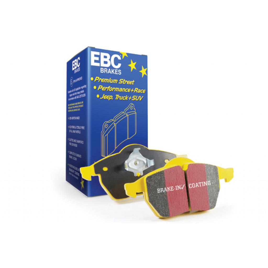 EBC For Plymouth Valiant 1973 1974 1975 Front Brake Pads 3.7 Yellowstuff | (TLX-ebcDP4678R-CL360A79)