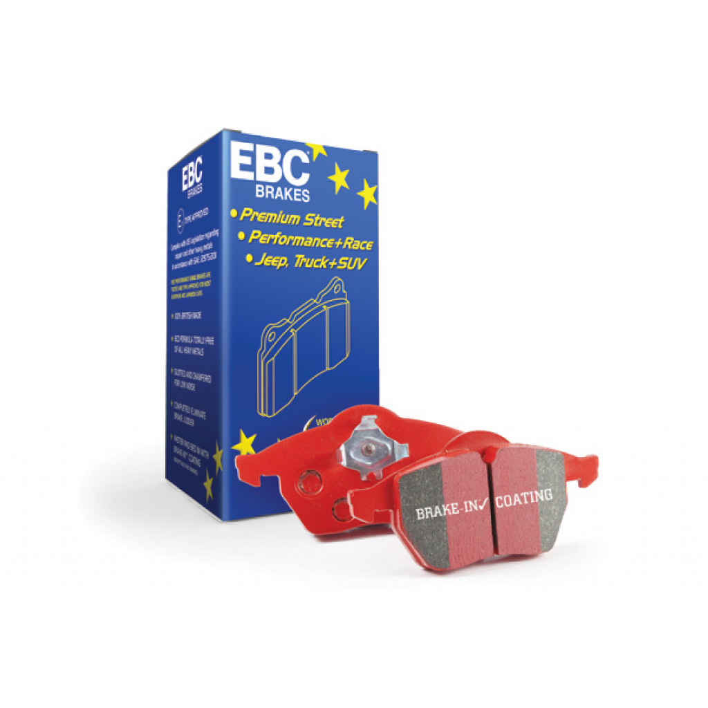 EBC For Audi S5 2008 09 10 11 12 13 14 15 16 2017 Rear Brake Pads Turbo-Redstuff | (TLX-ebcDP31988C-CL360A76)