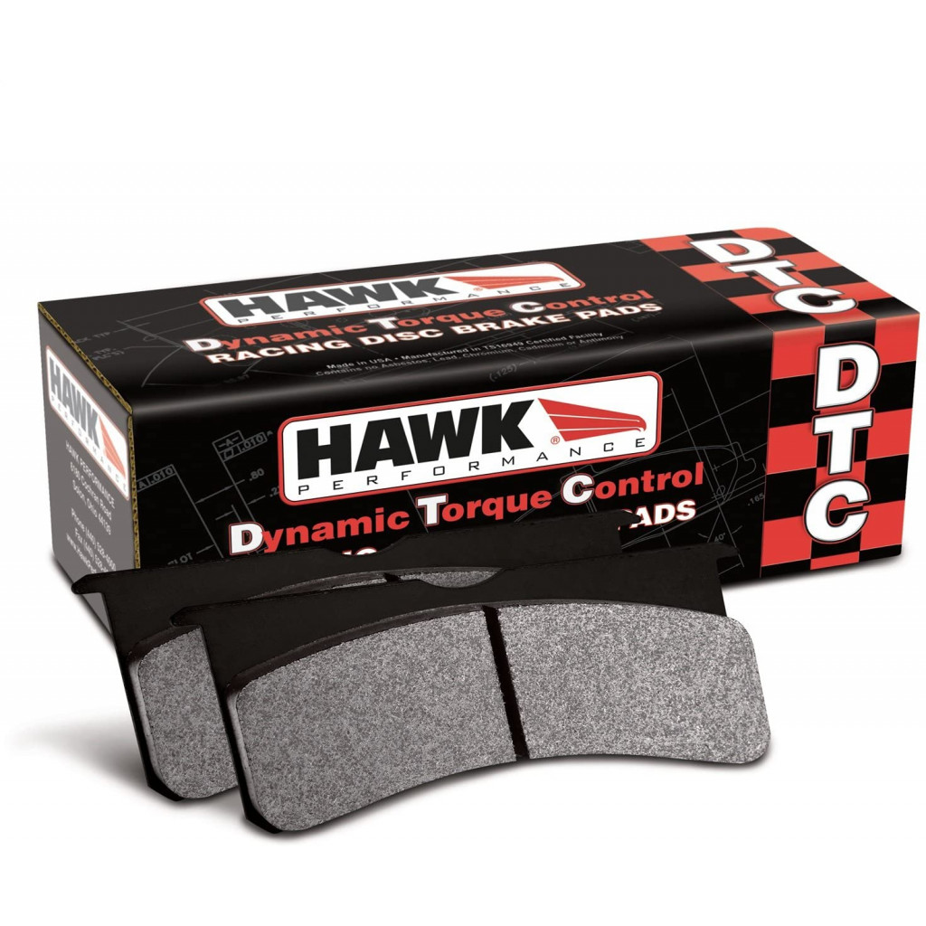 Hawk For Subaru Legacy 2005-2015 Race Brake Pads Front D1078 DTC-60 | (TLX-hawkHB533G.668-CL360A70)