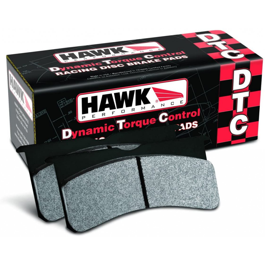 Hawk For Dodge Durango 2019 Race Brake Pads DTC-30 Front | (TLX-hawkHB649W.605-CL360A76)