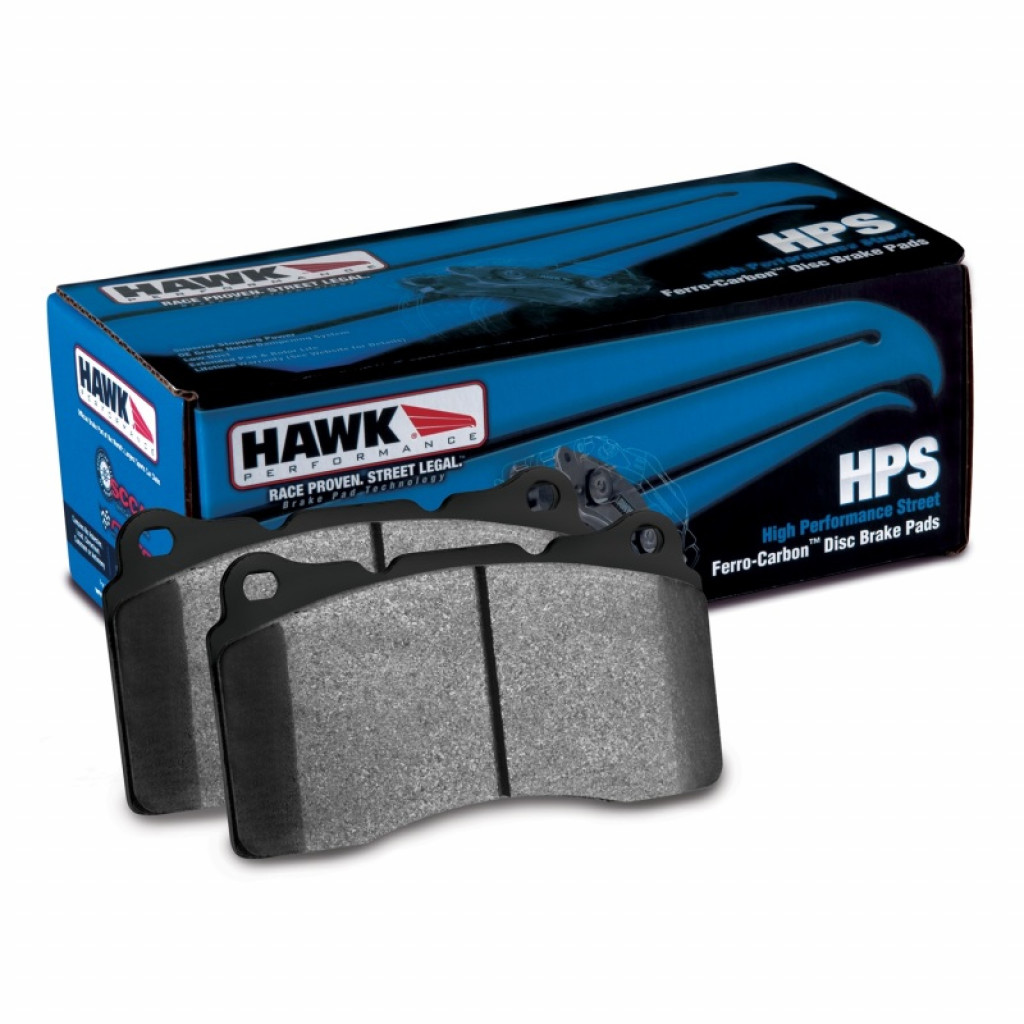 Hawk For Infiniti M35h 2013 Brake Pads Rear HPS Street Sport | (TLX-hawkHB602F.545-CL360A76)