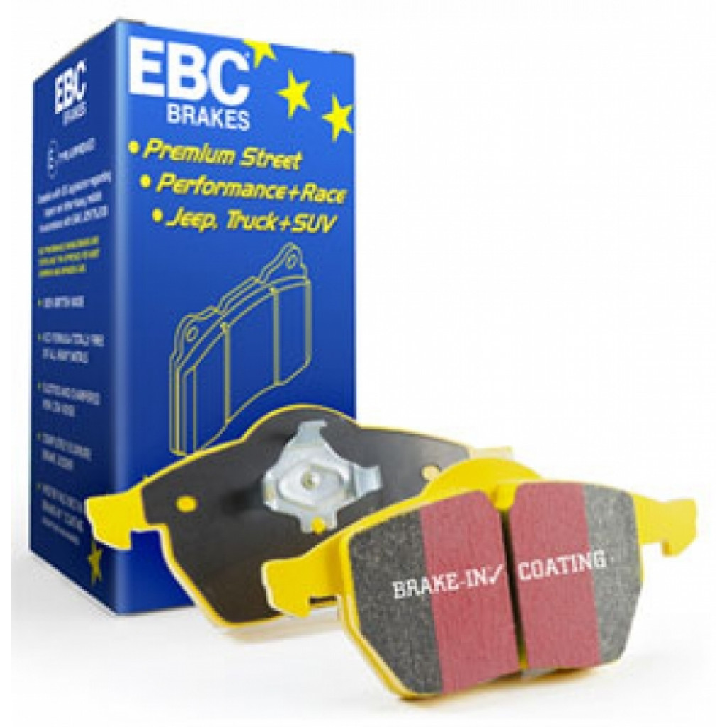 EBC For BMW Z8 2000 2001 2002 2003 Rear Brake Pads 3.2 (E46) Yellowstuff | (TLX-ebcDP41118R-CL360A80)