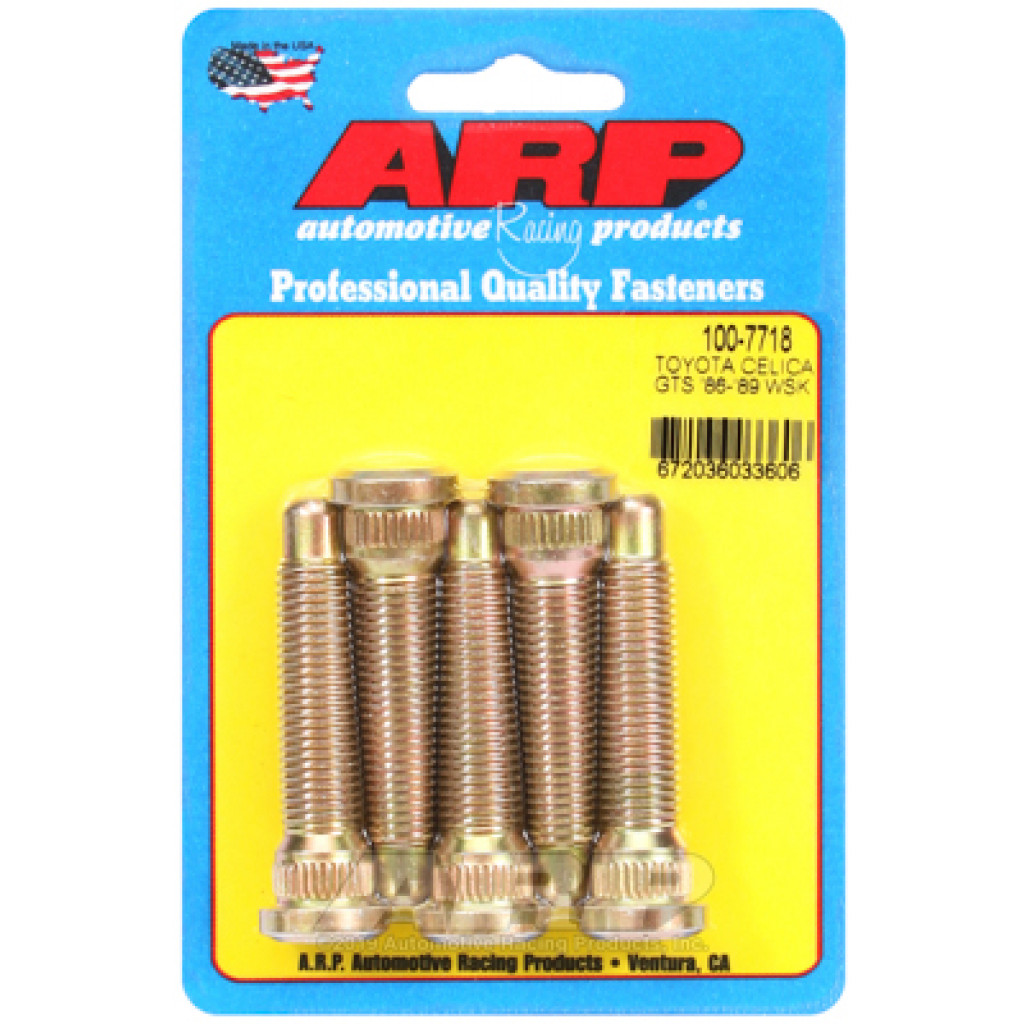 ARP For Toyota Celica 1986-1989 Wheel Stud Kit GTS Front | (TLX-arp100-7718-CL360A70)