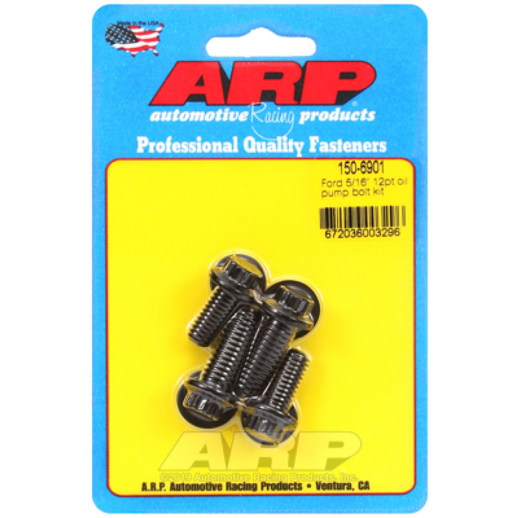 ARP 12Point Oil Pump Bolt Kit 5/16in (TLX-arp150-6901-CL360A70)