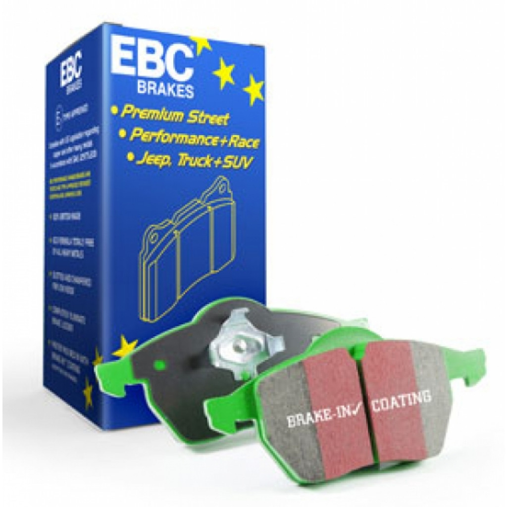 EBC For Honda Civic 1996-2013 Front Brake Pads Greenstuff | (TLX-ebcDP2812/2-CL360A71)