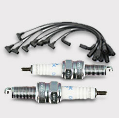 Spark Plugs, Wire And Components