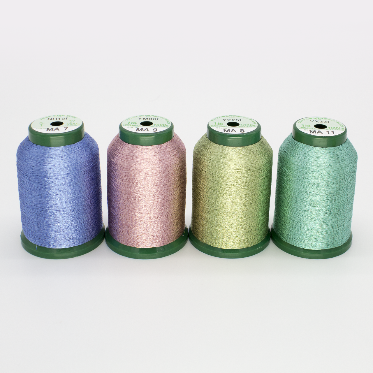 Kingstar Thread 311 KingStar Metallic Spring Thread Quartet - TES - The Embroidery Source
