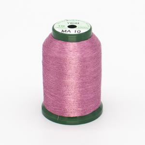 KingStar Metallic Thread MA-10 CARNATION PINK - 1000 Meter