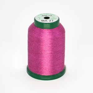KingStar Metallic Thread MA-27 Fuchsia  - 1000 Meter