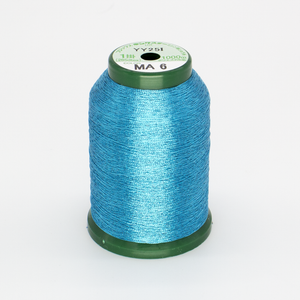 KingStar Metallic Thread MA-6 TURQUOISE - 1000 Meter