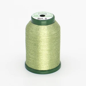 KingStar Metallic Thread MA-8 PALE GREEN - 1000 Meter