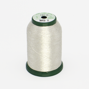 KingStar Metallic Thread MS-1 SILVER - 1000 Meter
