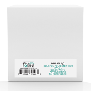 Steady Stitch Paper Sides Style L Spun Poly Prewound Bobbins